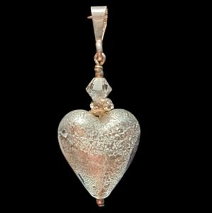 Gorgeous 925 Murano Glass Pendant